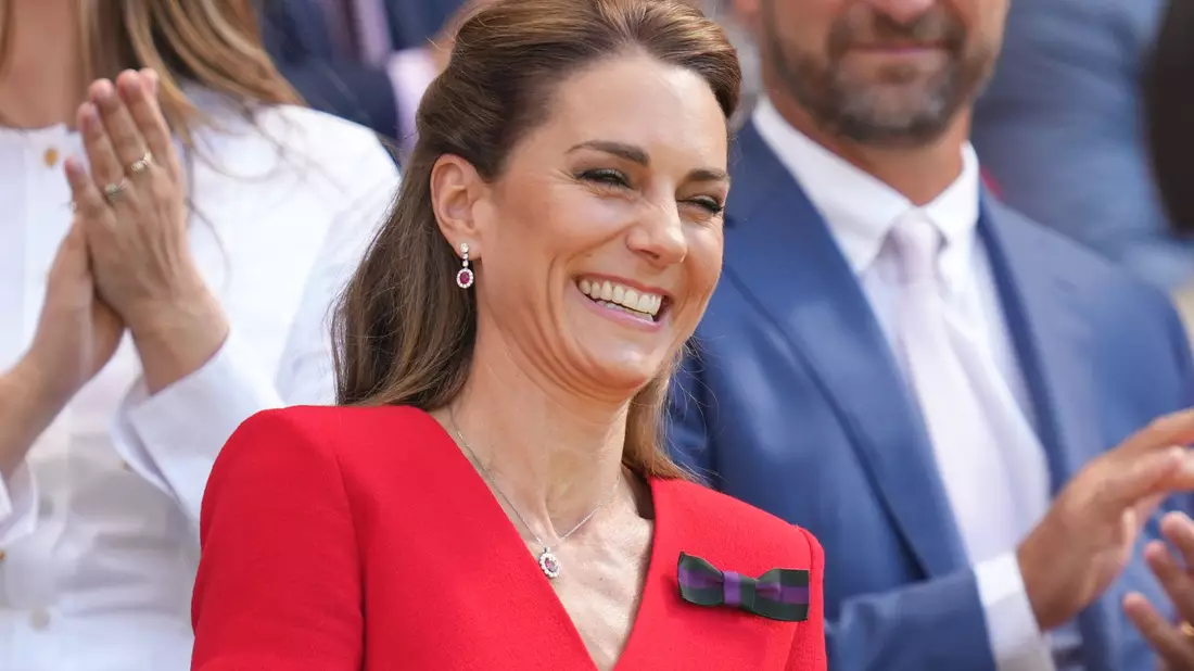 Prinzessin Kate schaute sich das Frauen-Finale an. - Bild: Kirsty Wigglesworth/AP/dpa