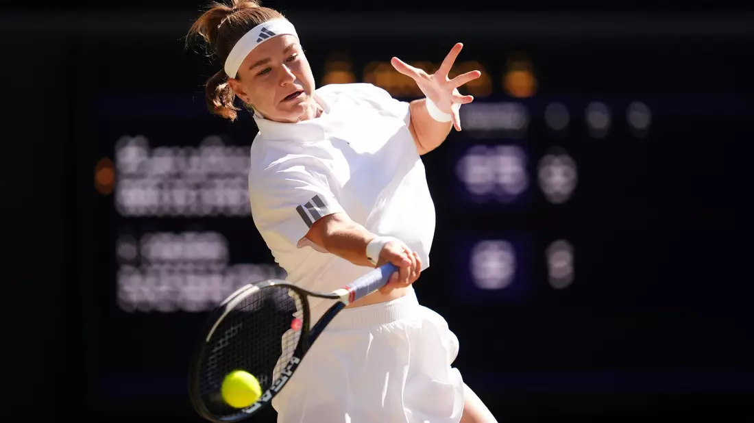 Karolina Muchova konnte ihre Landsfrau Linda Noskova nicht bezwingen. - Bild: Adam Davy/PA Wire/dpa