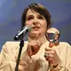 Juliette Binoche spricht zum Abschluss des 60. Internationalen Filmfestivals von Karlsbad. - Bild: Šulová Kateøina/CTK/dpa