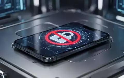 Ein Smartphone-Bildschirm zeigt ein Schloss-Symbol mit einem roten 'X', das Sicherheitsrisiken für ältere Geräte symbolisiert. - Foto: über boerse-global.de