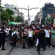 Die Menschen feierten auf der Straße.  - Bild: Keito Newman/The Canadian Press/AP/dpa