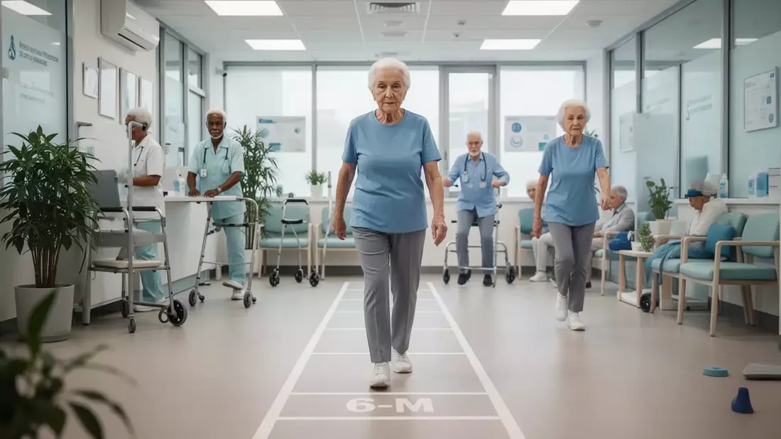 6-Meter-Gehtest: Einfacher Fitness-Check fürs Alter