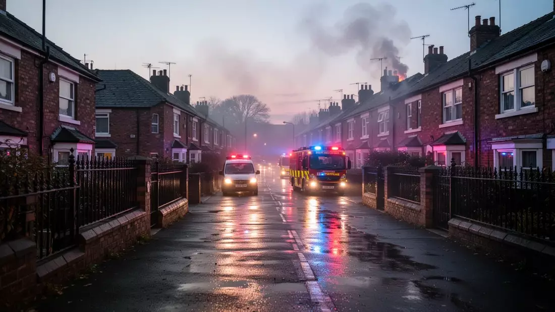 Residents in Leicester's Belgrave area were forced to evacuate their homes on July 10 after a terrac