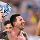 Auch ohne eigenes Tor überglücklich: Lionel Messi. - Bild: Tom Weller/dpa