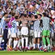 Die argentinischen Spieler feierten den Halbfinal-Einzug bei der WM. - Bild: Tom Weller/dpa