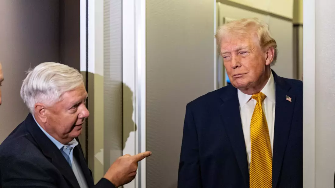 Mit dem US-Präsidenten verband Graham eine langjährige Freundschaft. (Archivbild) - Bild: Alex Brandon/AP/dpa