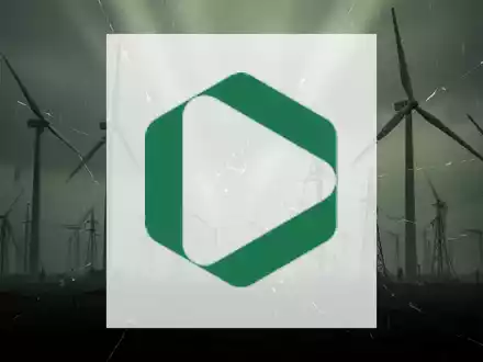 Abstrakte Darstellung des erneuerbaren Energiesektors unter finanzieller Belastung, dunkle Grüntöne und gedämpftes Licht. - Foto: über boerse-global.de