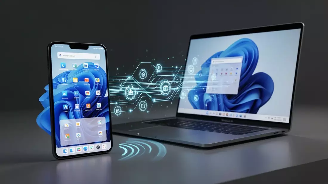 Windows 11: Neue Phone-Link-Features und KI-Überwachung
