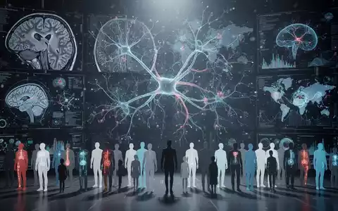 Hirnscans, neuronale Netze und Datenvisualisierungen, die globale Demenz-Risikofaktoren und medizinische Fortschritte darstellen. - Foto: über boerse-global.de