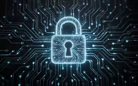 Glühendes Vorhängeschloss-Symbol auf komplexem neuronalen Netzwerk-Muster, das KI-Sicherheit und Bug-Bounty-Programme repräsentiert. - Foto: über boerse-global.de