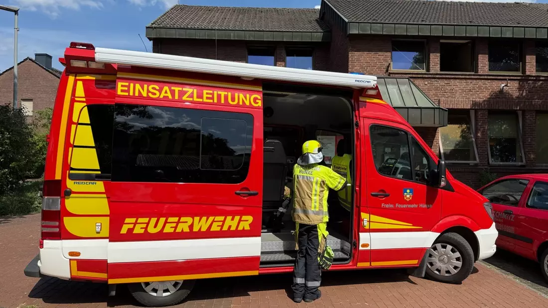 FW Hünxe: Ausgelöste Brandmeldeanlage - Bild: presseportal.de