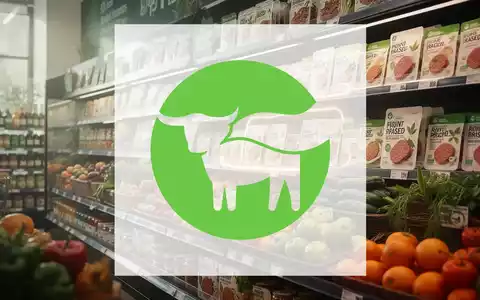 Ein moderner Supermarktgangle mit Fokus auf den Bereich für pflanzliche Lebensmittel, der Innovation und nachhaltigen Konsum betont. - Foto: über boerse-global.de
