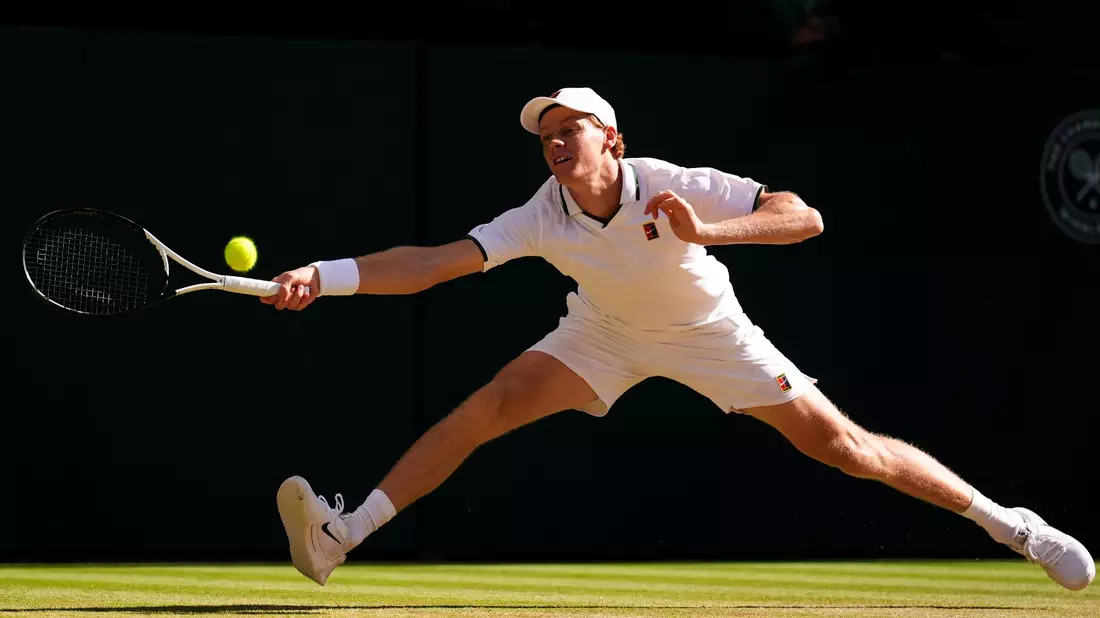 Jannik Sinner wiederholte seinen Wimbledon-Triumph aus dem Vorjahr. - Bild: Mike Egerton/PA Wire/dpa