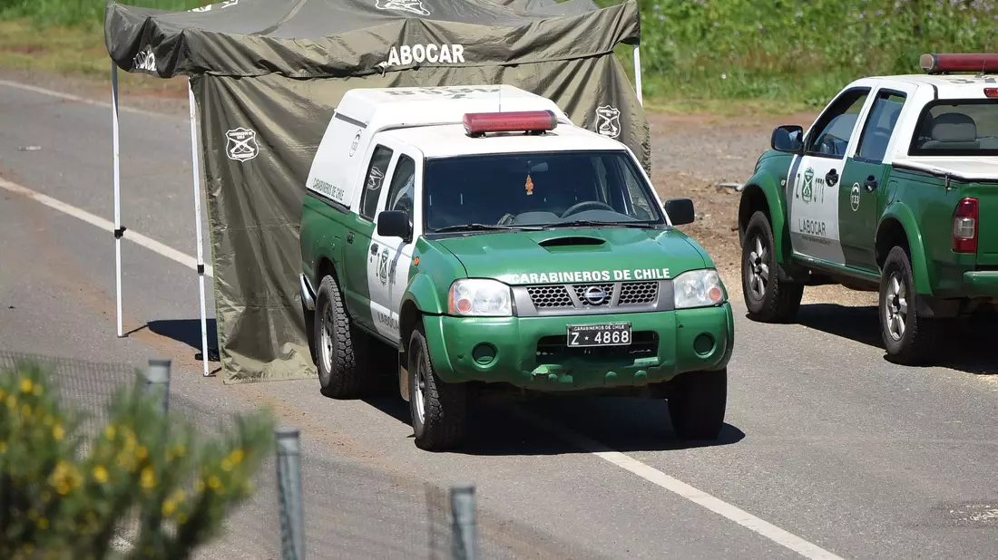 Die Nationalpolizei Carabineros de Chile nahm den Fahrer fest. (Symbolbild) - Bild: Rocio Cuminao Rojas/Agencia Uno/dpa