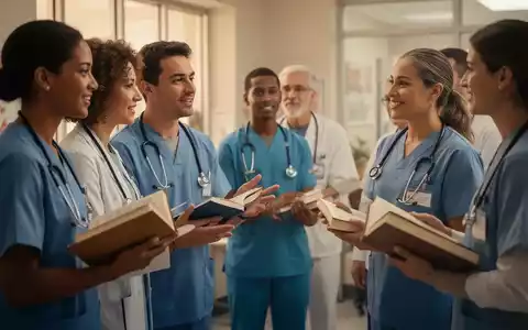 Eine Gruppe von Fachkräften aus dem Gesundheits- und Bildungsbereich, die zusammenarbeiten, um den Personalmangel zu bekämpfen. - Foto: über boerse-global.de