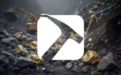 Abstrakte Darstellung des Edelmetallbergbausektors mit einer Stimmung des Rückgangs und Wertverlusts. - Foto: über boerse-global.de
