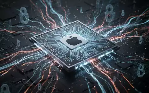 Ein leuchtender, futuristischer Computerchip mit komplexen Schaltkreisen, umgeben von energiegeladenen digitalen Linien, die Datenfluss und Verarbeitungsgeschwindigkeit darstellen. - Foto: über boerse-global.de