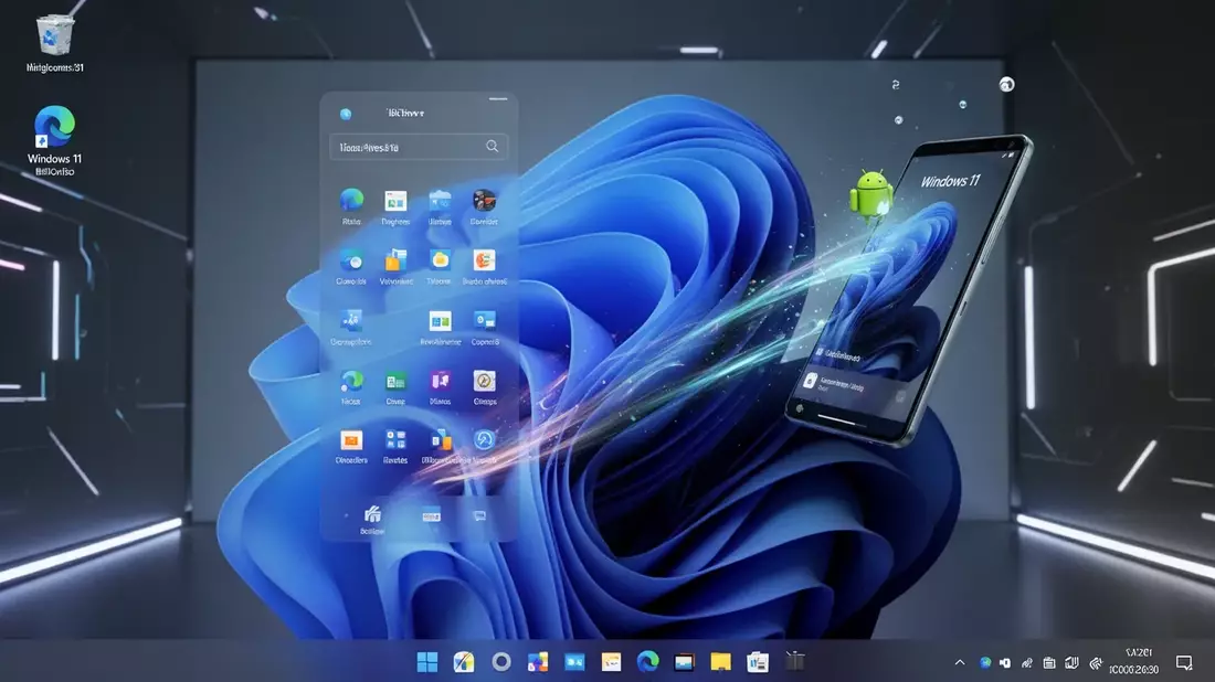 Windows 11: Tiefe Android-Integration in Startmenü und Taskleiste