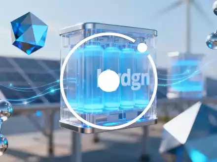 Eine abstrakte, atmosphärische Szene, die den Sektor der erneuerbaren Energien und Wasserstofftechnologie mit optimistischem Wachstum darstellt. - Foto: über boerse-global.de