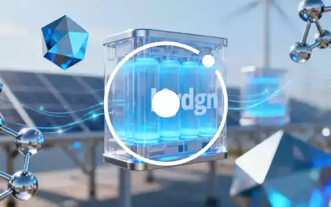 Eine abstrakte, atmosphärische Szene, die den Sektor der erneuerbaren Energien und Wasserstofftechnologie mit optimistischem Wachstum darstellt. - Foto: über boerse-global.de