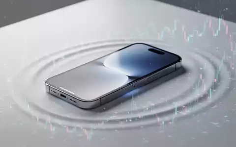 Refurbished iPhone 16e auf sauberer Oberfläche, mit dezenten digitalen Markttrends im Hintergrund, die seinen Marktwert symbolisieren. - Foto: über boerse-global.de