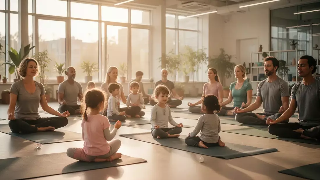 Familienförderung: Kreise investieren in Yoga und Entspannung