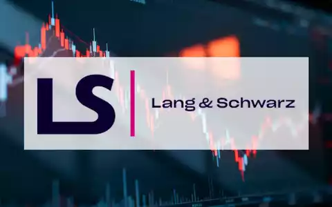 Abstrakte, atmosphärische Darstellung eines Finanzmarktes in einem volatilen Abwärtstrend, mit gedämpften Farben und kühlem Licht. - Foto: über boerse-global.de