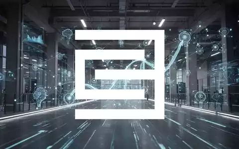 Abstrakte Darstellung von künstlicher Intelligenz und Unternehmenssoftware in einem modernen, industriellen Kontext, symbolisierend Expansion und technologischen Fortschritt. - Foto: über boerse-global.de