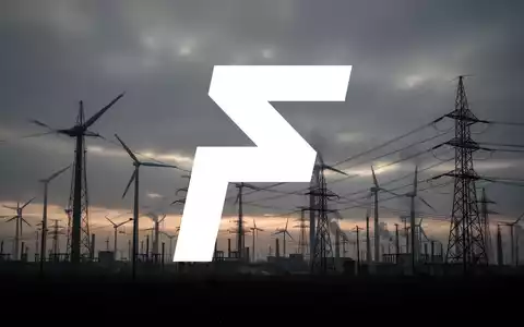 Trübe Industrielandschaft mit Windturbinen und Stromleitungen unter bewölktem Himmel, die Unsicherheit im Energiesektor darstellt. - Foto: über boerse-global.de