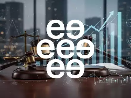 Abstrakte Darstellung des Rechtssektors, die neue Führung und strategischen Wandel in einem professionellen Umfeld symbolisiert. - Foto: über boerse-global.de
