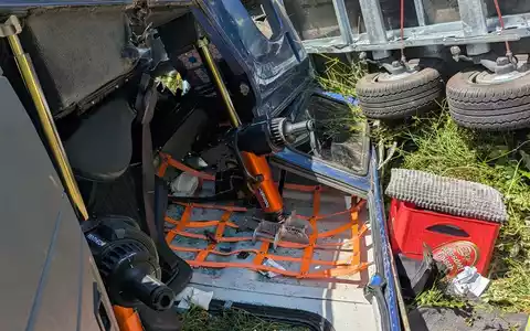 FW-EN: Verkehrsunfall auf der BAB 1 - Foto: presseportal.de