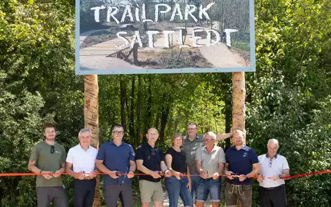 Trailpark Sattledt: Eröffnung - Foto: TVB Region Wels/Chris Holzinger über pressetext.de