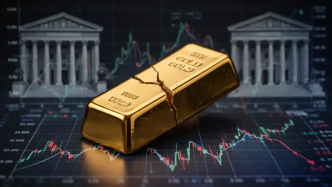 El oro cae a 4.070 dólares pese a compras récord de bancos centrales