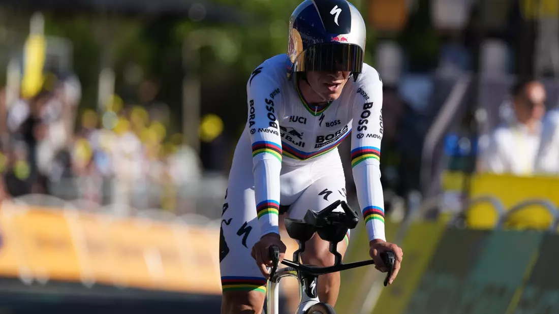 Remco Evenepoel ist für seine impulsive Art bekannt. (Archivbild) - Bild: Thibault Camus/AP/dpa