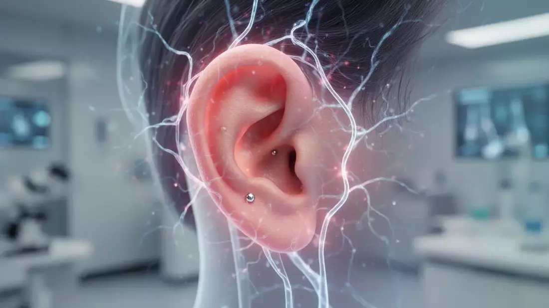 Akupunktur-Piercings bei Migräne: Studie zeigt Placebo-Effekt