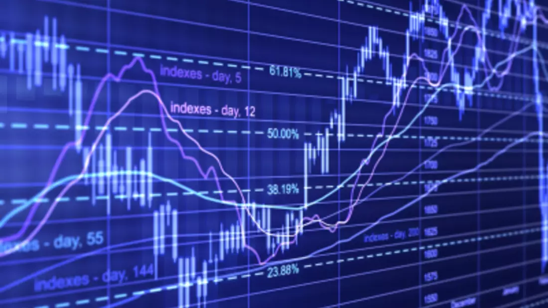 Boerse Index, Illustration mit AI erstellt.