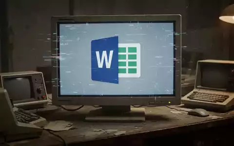 Nahaufnahme eines Computerbildschirms mit altem Microsoft-Office-Symbol, das Legacy-Software und deren fortgesetzte Nutzung symbolisiert. - Foto: über boerse-global.de