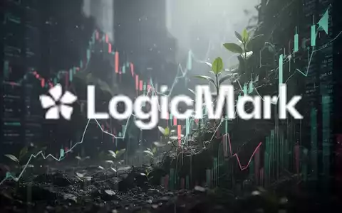 Abstrakte Darstellung von Marktvolatilität und starkem Rückgang im Technologiesektor, mit Anzeichen von Wachstum. - Foto: über boerse-global.de