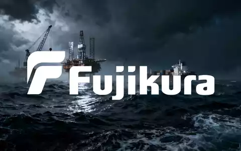 Ein dunkles, stürmisches Meer mit verschwommenen Industrieformen am Horizont, das geopolitische Spannungen und Handelsunsicherheit darstellt. - Foto: über boerse-global.de