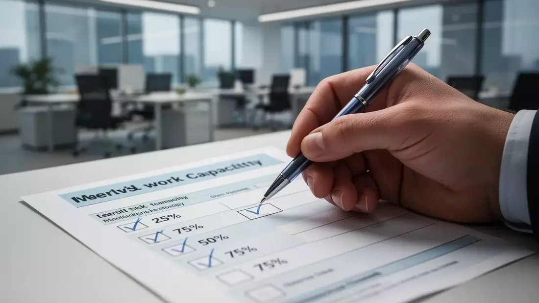 Teilarbeitsunfähigkeit ab 2027: Neue Stufen für Ärzte und Arbeitgeber