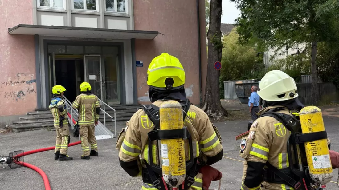 FW Konstanz: Brand in Übergangswohnheim - Bild: presseportal.de