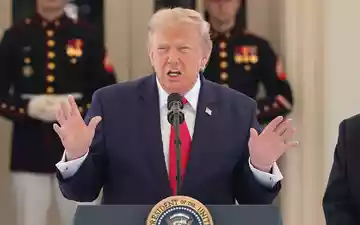 Die USA wollen den Iran weiter angreifen - das macht Trump klar. - Foto: Alex Brandon/AP/dpa