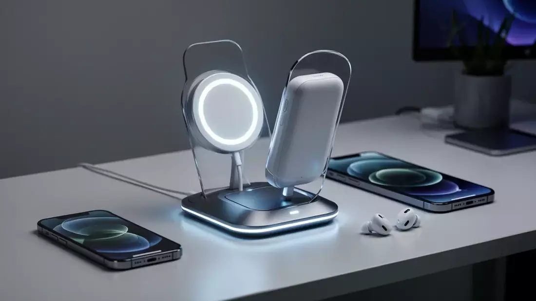 RORRY AuraDock M1-10000: 4-in-1-Ladestation mit Powerbank vorgestellt