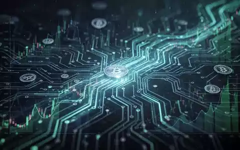 Abstraktes, leuchtendes digitales Netzwerk mit Datenströmen und dezenten Finanzgrafiken, das KI-Investitionen und Kapitalmärkte darstellt. - Foto: über boerse-global.de