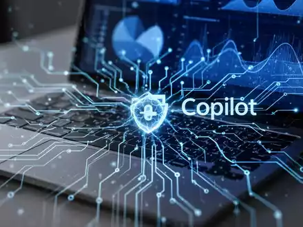 Leuchtend blaues neuronales Netzwerk über moderner Laptop-Tastatur, Symbol für KI-Integration mit PC-Hardware-Diagnose. - Foto: über boerse-global.de