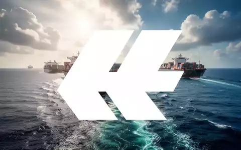 Eine abstrakte, atmosphärische Szene mit Containerschiffen auf dem Meer, die den Schifffahrtssektor und eine optimistische Marktstimmung darstellt. - Foto: über boerse-global.de