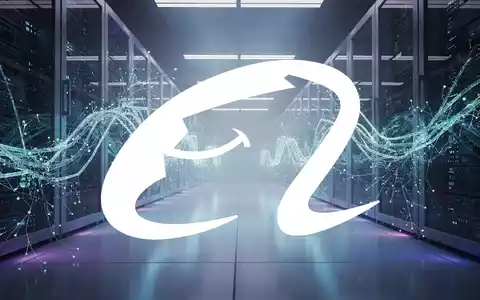 Abstrakte Darstellung der Technologiebranche mit leuchtenden neuronalen Netzwerken und Serverracks in kühlem Licht, die KI-Infrastruktur und Investitionen symbolisieren. - Foto: über boerse-global.de