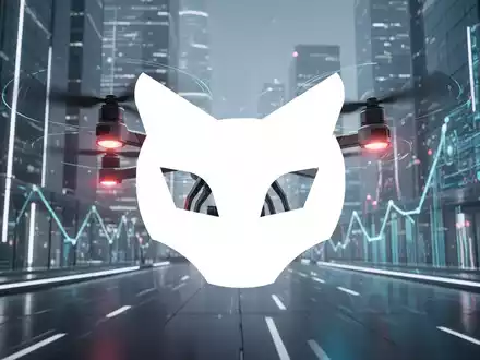 Abstrakte Darstellung von Drohnentechnologie in einer futuristischen Umgebung, die Innovation und Marktexpansion symbolisiert. - Foto: über boerse-global.de
