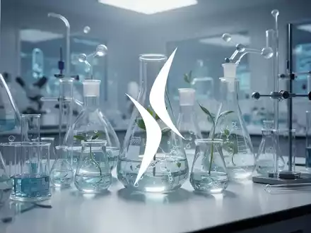 Abstrakte Darstellung des Biotechnologiesektors mit steriler Laborumgebung und wissenschaftlichen Geräten, die Innovation symbolisieren. - Foto: über boerse-global.de