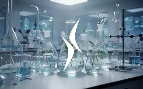 Abstrakte Darstellung des Biotechnologiesektors mit steriler Laborumgebung und wissenschaftlichen GerĂ€ten, die Innovation symbolisieren. - Foto: ĂŒber boerse-global.de